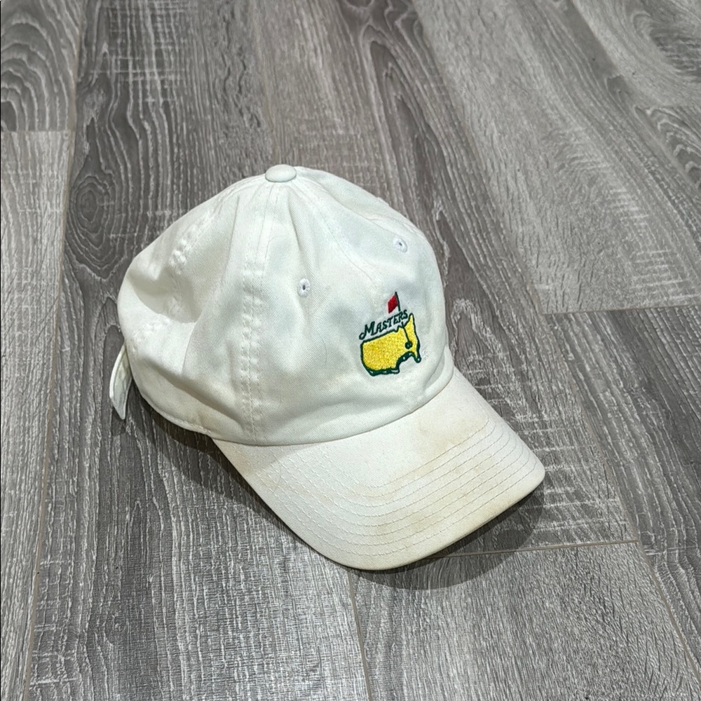 Masters Golf Hat-‎ White Baseball Cap